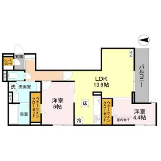 S★S CASA【2階】の間取り