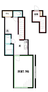 LIGNUM武蔵野【2階】の間取り