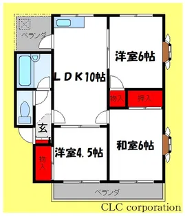 メゾンレオ【3階】の間取り