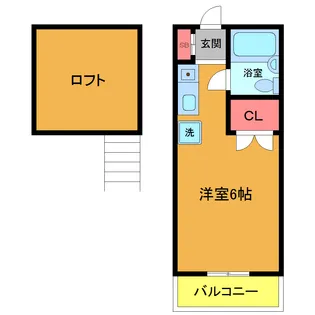 グリーンモア【1階】の間取り