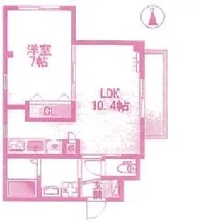 プラム【2階】の間取り