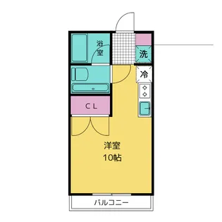 センコーナイン【2階】の間取り