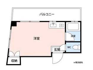 クレードル菊名【3階】の間取り