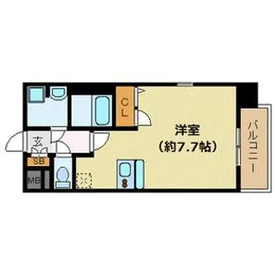 プレサンス名古屋STATIONアライブ【12階】の間取り