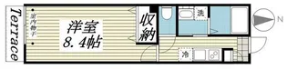 フラット柏【1階】の間取り