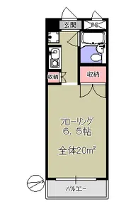 メゾン石川【3階】の間取り