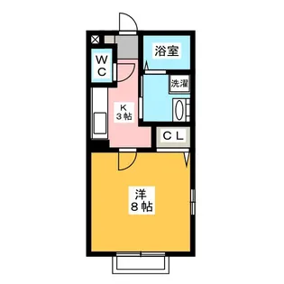 ウィングヒル【2階】の間取り