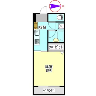 プラザハイツ久世【3階】の間取り