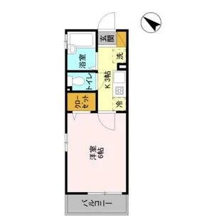 エスタシオン行徳【3階】の間取り