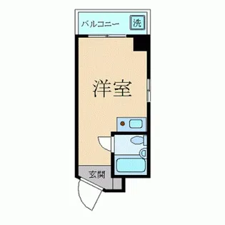 スカイコート中村橋【3階】の間取り