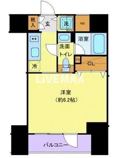 シーフォルム大森【4階】の間取り