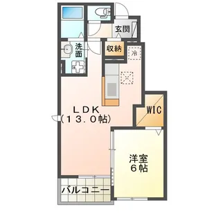 フローラ I【1階】の間取り