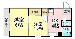 福岡県北九州市八幡西区陣山2【マンション】の間取り
