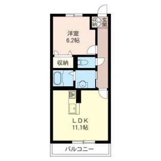 フローラV【2階】の間取り