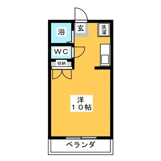 パルミラ B【1階】の間取り