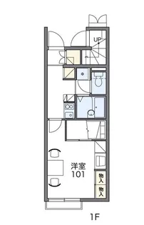 1Kの間取り画像