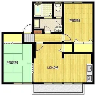 トゥインクルアルディア A【1階】の間取り