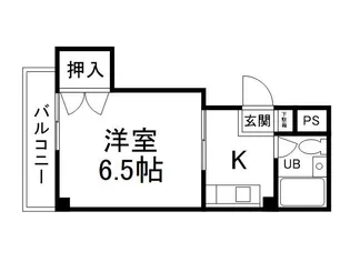 フラット6【3階】の間取り