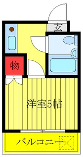 東京都北区豊島3【マンション】の間取り