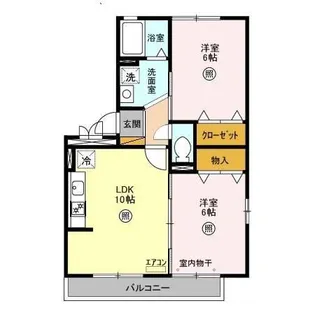 コンフォール【3階】の間取り