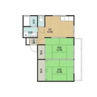 メゾン・ド・リブレッテ【2階】の間取り