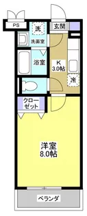 アーベント【1階】の間取り