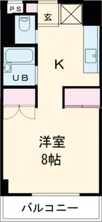 1Kの間取り画像