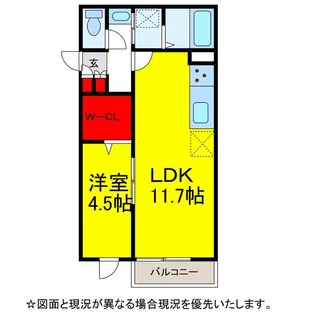 千葉県佐倉市宮前3【アパート】の間取り