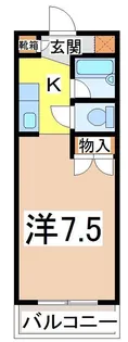 アジュール本郷【4階】の間取り