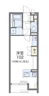 レオネクスト琉海【2階】の間取り