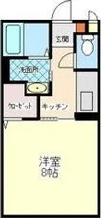 プルメリア C棟【2階】の間取り