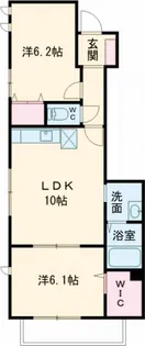 コンフォート世田谷【2階】の間取り