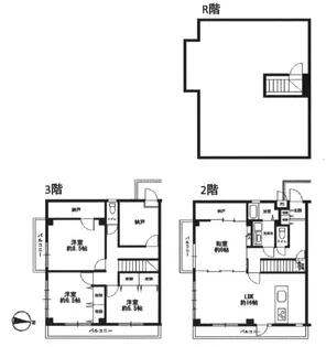 パールハイツの間取り