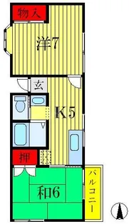 ふじもり5号【1階】の間取り