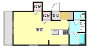 GARDEN・HOUSE奥田【2階】の間取り