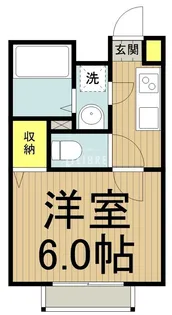 東京都国分寺市東戸倉2【アパート】の間取り