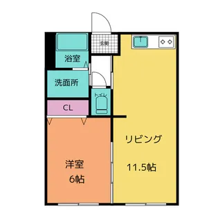 Verdure【1階】の間取り