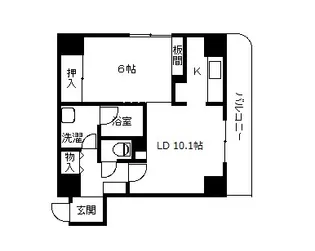 アクシス駅南イースト【7階】の間取り