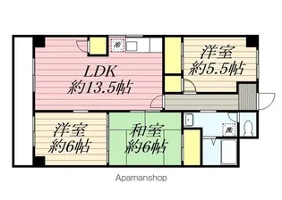 INSURANCE BLDG.XVI【1階】の間取り