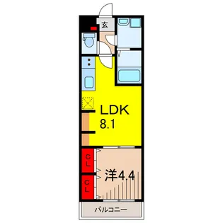 リブリ・エルカーサ亀有【3階】の間取り