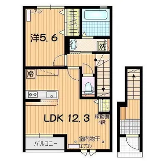 Marun【2階】の間取り