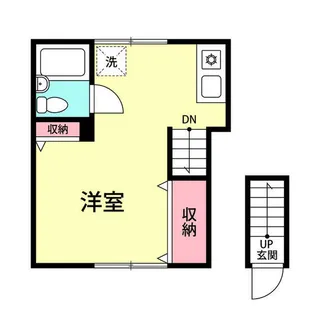 平松荘【2階】の間取り