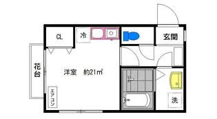 目白ハイツ【2階】の間取り