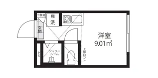 QUQURI KOENJI【ククリ高円寺】【2階】の間取り