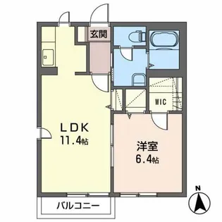 TSアルカディア【2階】の間取り