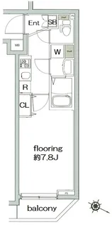 グランヴァン西馬込III【3階】の間取り