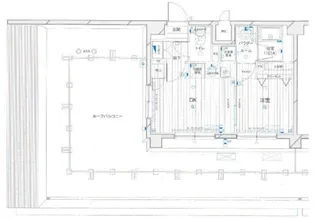 メインステージ川崎III【7階】の間取り