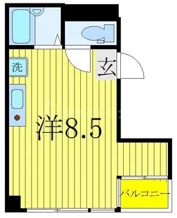プレステージ島村【4階】の間取り