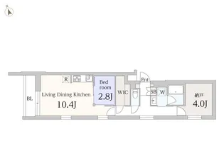 GranDuo富ヶ谷2【1階】の間取り