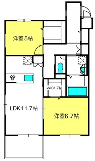 OTN HAUS【3階】の間取り